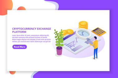 密碼貨幣開采、交換、區(qū)塊鏈等距。向量例