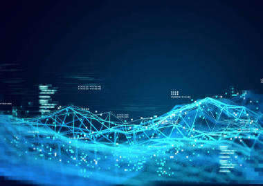  信息跟蹤的數(shù)據(jù)和3d 可視化。3d 插圖