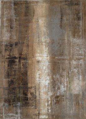 褐色和灰色抽象艺术绘画图片