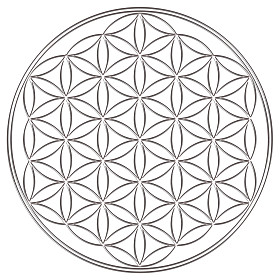 生活-神圣几何-象征和谐与平衡之花