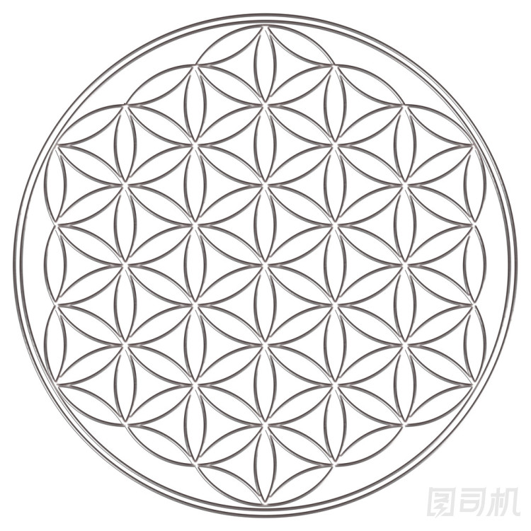 生活-神圣幾何-象征和諧與平衡之花