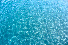 透明的海水