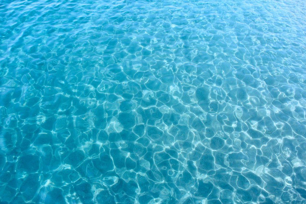 透明的海水