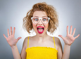 富有表现力的女人