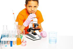 科学家的小孩图片