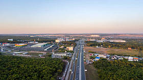 市郊公路空中图片