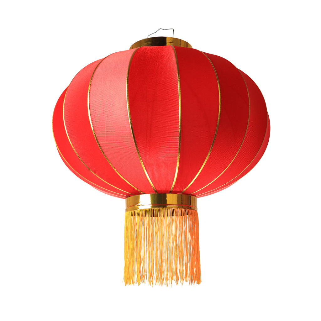孤立的红灯笼图片