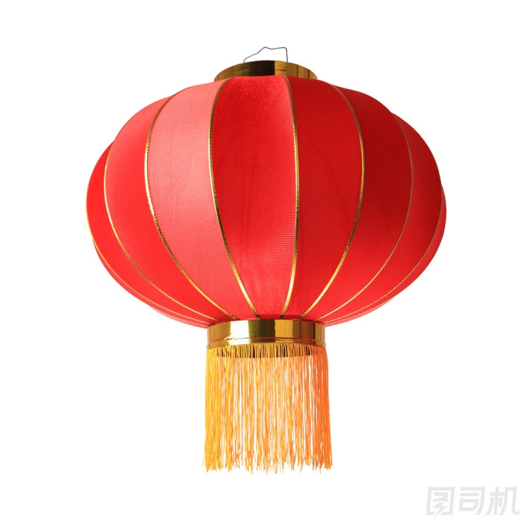 孤立的紅燈籠圖片