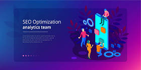 等项优化与分析团队现代登陆页面设计理念