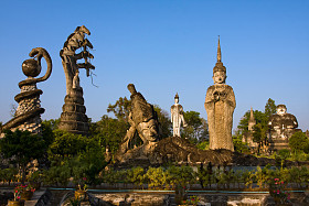 萨拉 keoku (wat khaek） 附近 khai，泰国