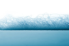 肥皂泡沫和泡沫背景图片