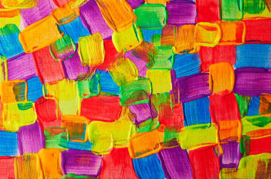 手繪油畫。抽象藝術(shù)背景。畫布上的彩色紋理丙烯酸繪畫。藝術(shù)品的碎片?，F(xiàn)代藝術(shù)