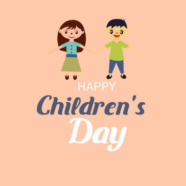 向量舉例說明“兒童節(jié)快樂”的背景