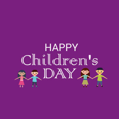 向量舉例說明“兒童節(jié)快樂”的背景