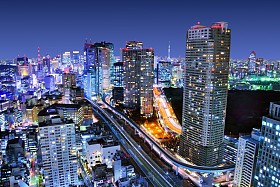 东京城市景观图片