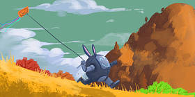 虚幻魔法世界插图作为背景图片