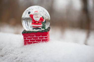 圣诞老人是新的一年的象征图片