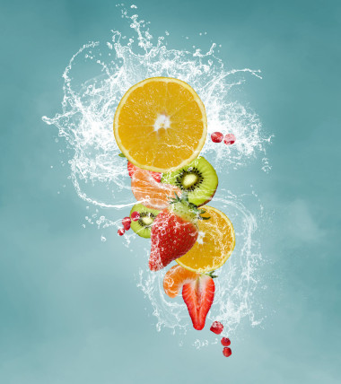 新鮮水果閃屏圖片