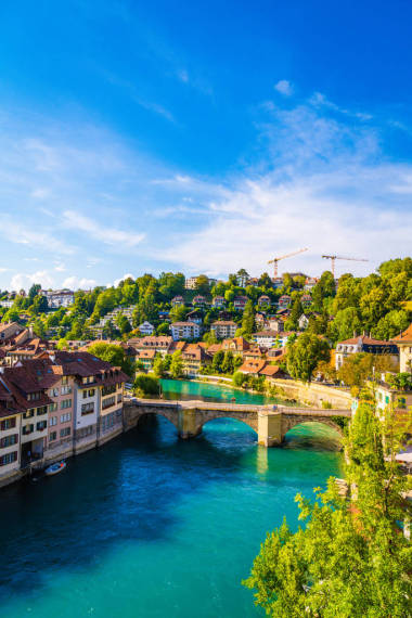 瑞士首都伯爾尼的美麗建筑圖片