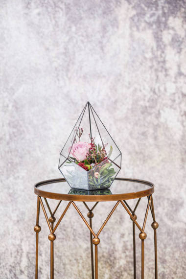 特寫。美麗的鮮花花束.圖片