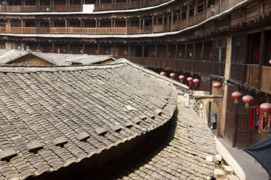 亞洲, 中國, 福建省, 高北土樓群, 福建土