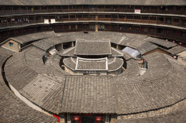 亞洲, 中國, 福建省, 高北土樓群, 福建土