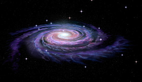 螺旋星系银河图片