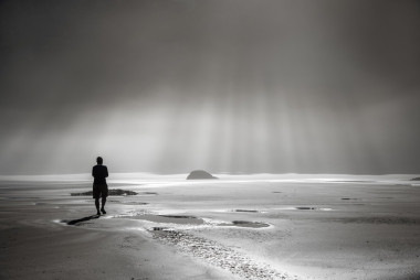 走向阳光的人图片