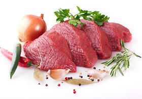 生牛肉图片