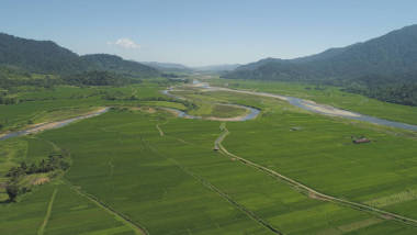 山谷與農(nóng)田在菲律賓