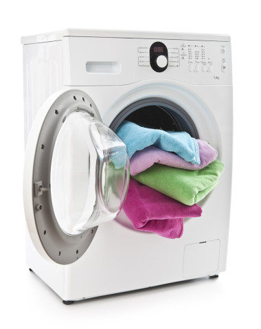 The washing machine. The washing machine