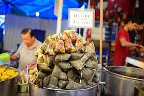粘糊糊的粽子, 曼谷街头食品, 泰国