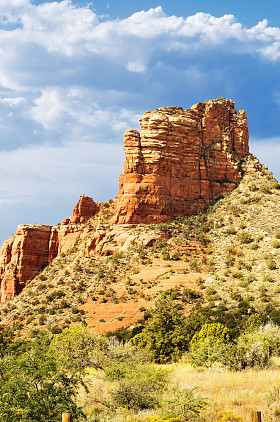 钟岩、 塞多纳照片