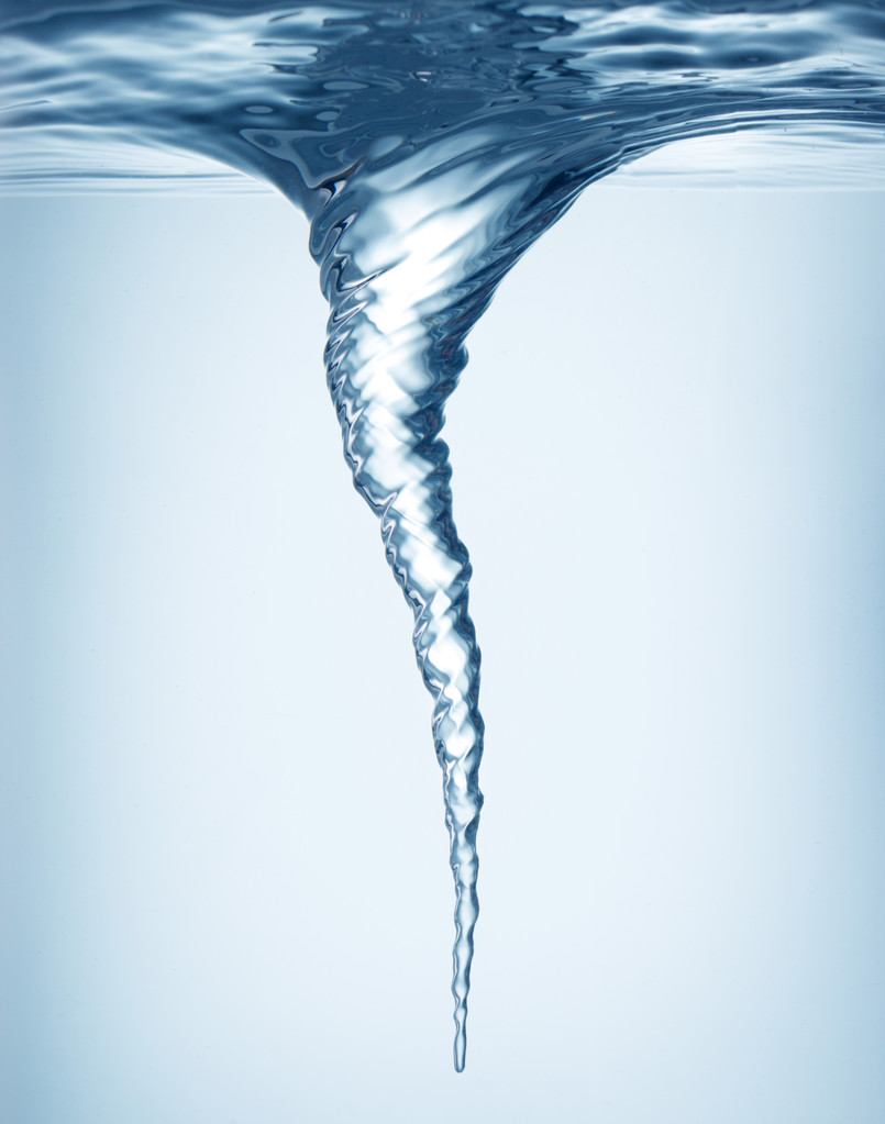 水下漩涡照片
