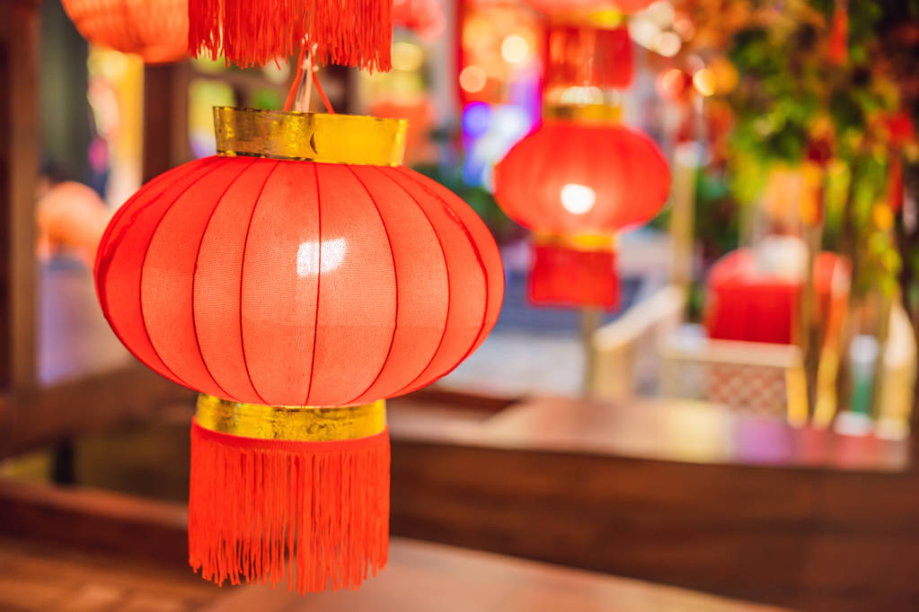 中国新年红灯笼图片