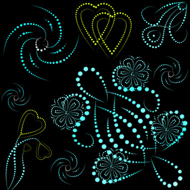 抽象的强大背景图案图片