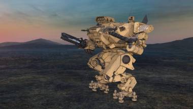 3d cg 渲染的机器人图片