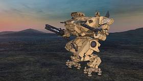 3d cg 渲染的机器人图片