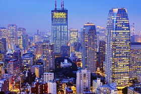 东京摩天大楼图片