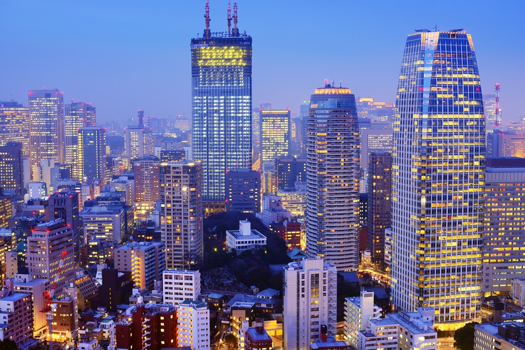 东京摩天大楼图片