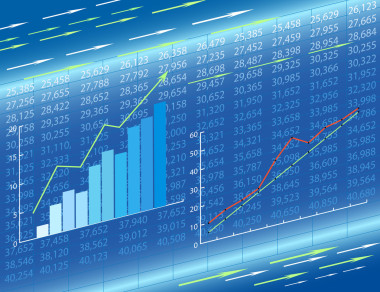 抽象的經濟背景圖片