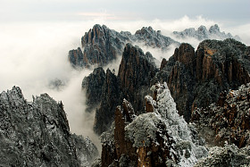 黄山山图片