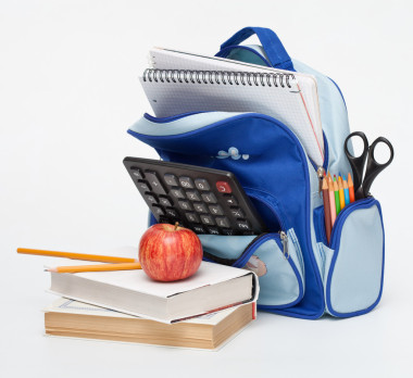 与苹果公司的学校用品