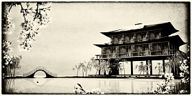 中国水墨画的设计.图片