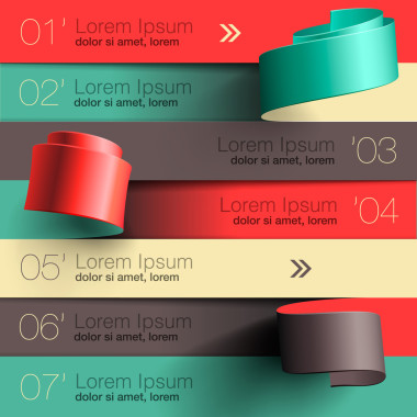 现代设计信息图表模板图片