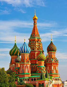 圣瓦西里大教堂，莫斯科俄罗斯