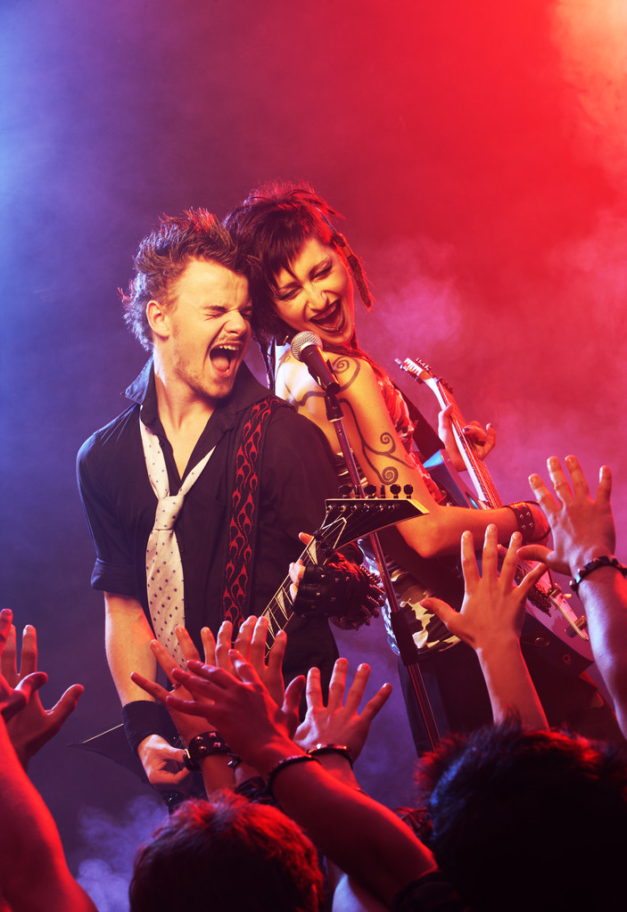摇滚演唱照片