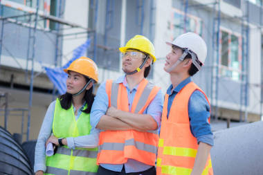 施工工程團隊照片