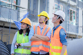 施工工程团队照片