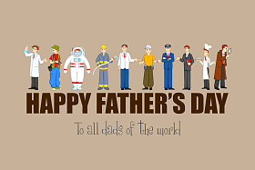 父亲节快乐图片